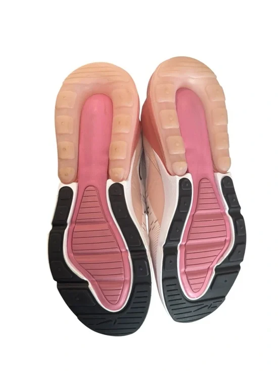 Nike Air Max 270 Women's Sneakers - Blush Pink/White/Black - Size 9 - Picture 9 of 9
